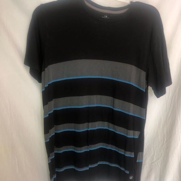 Black and stripe T-shirt volcom - Picture 3 of 8